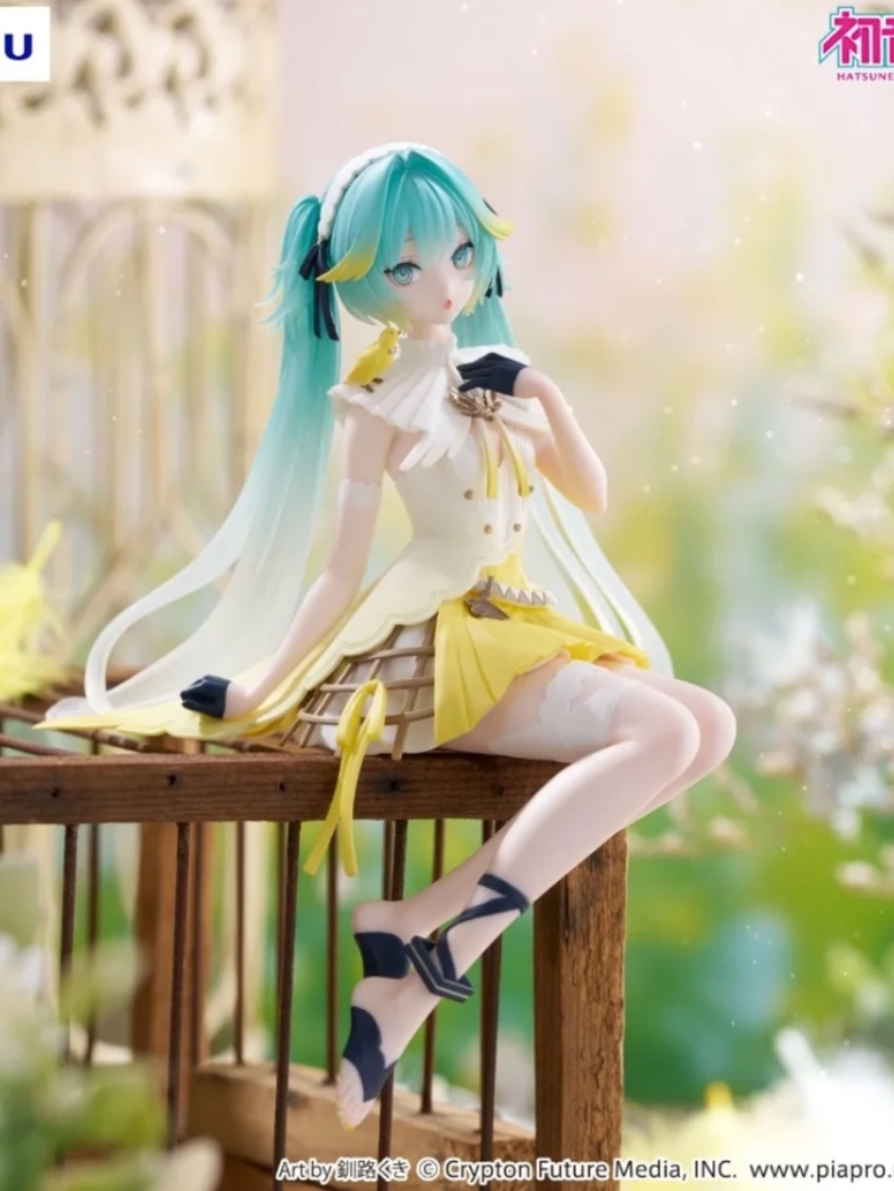 Hatsune Miku - Noodle Stopper Figure (Canary Bird)